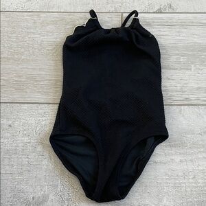Old Navy Kids Black One Piece Swimsuit